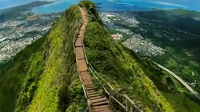 s the World's Scariest Stairway, also known as the Stairway to Heaven, which will be demolish