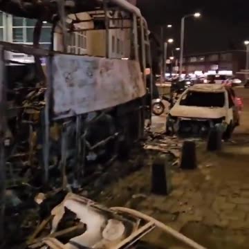 This is the damage the illegal migrants did in Hague