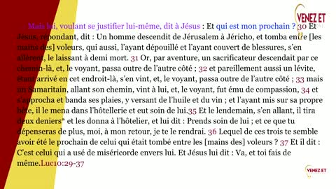 Le bon samaritain