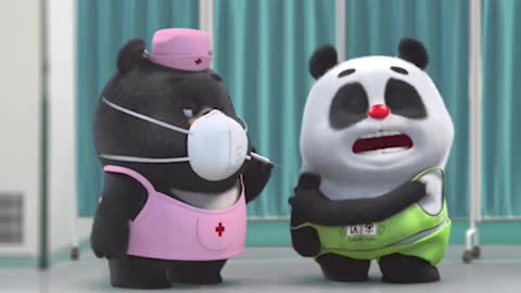 Are you vaccinated?# panda funny anime