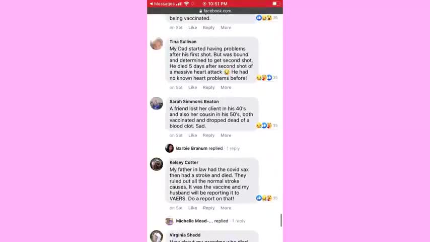 WXYZ-TV Detroit Asked Their Facebook Users to Post if Anyone in Their Family Died From the Vaccine