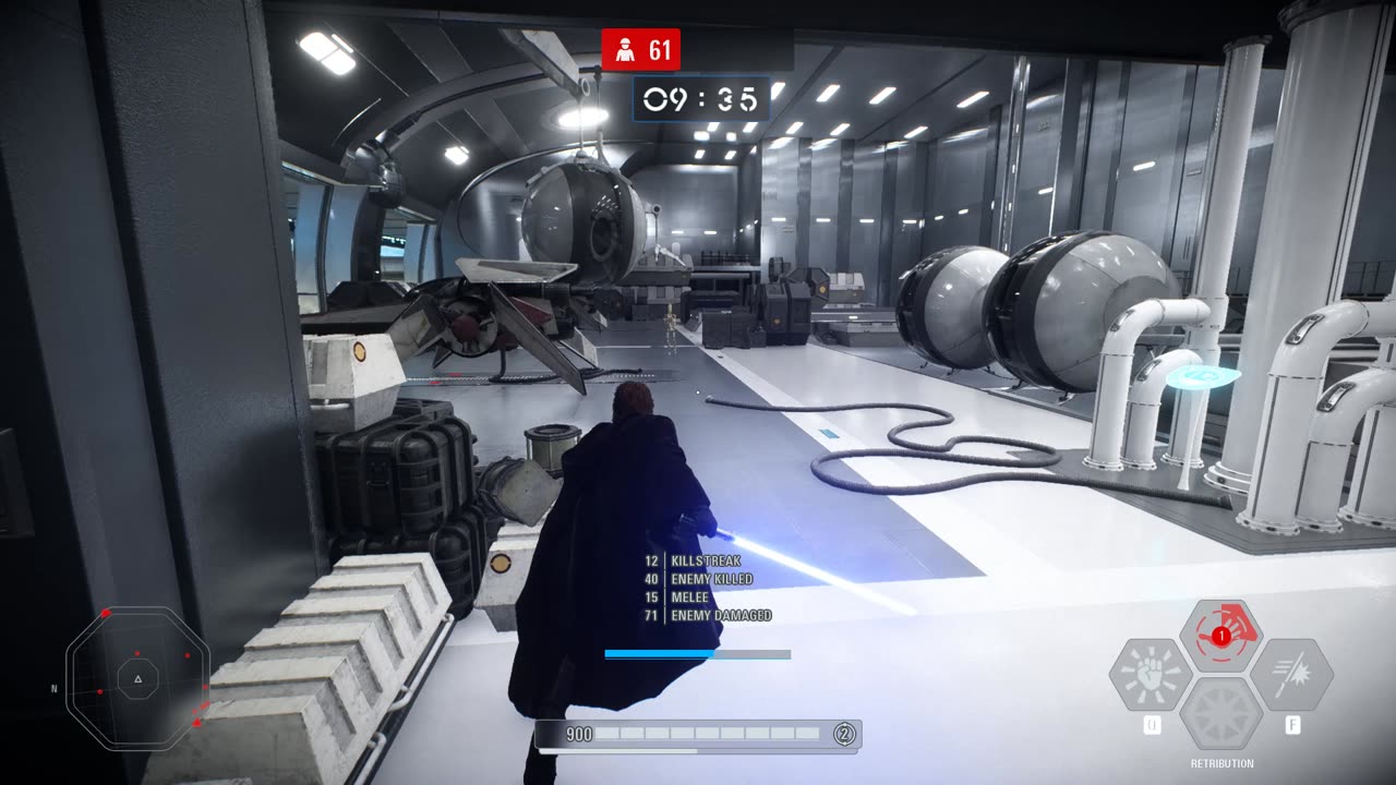 SWBF2 2017: Arcade Onslaught Anakin Skywalker Kamino Gameplay