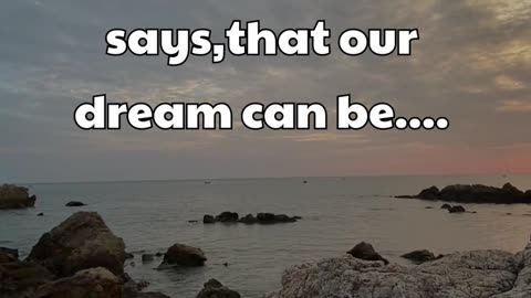 Our dreams can be... #shorts #psychologyfacts #subscribe