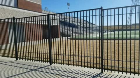 UCO FOOTBALL STADIUM, EDMOND, OK AND MESQUITE HIGH SCHOOL STADIUM IN TEXAS