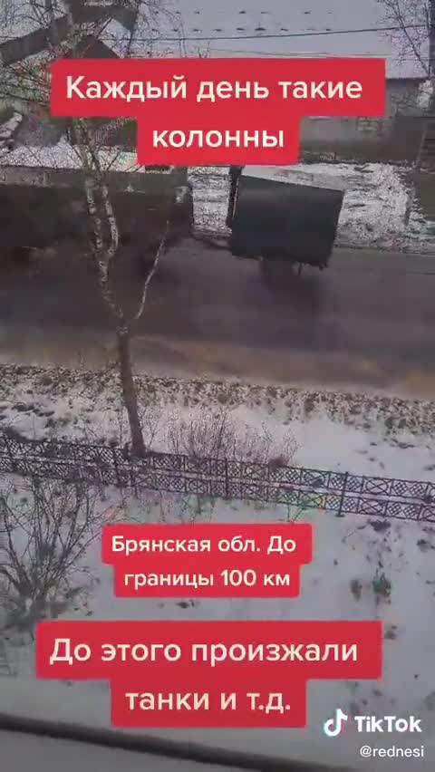 Convoys, Bryansk Region