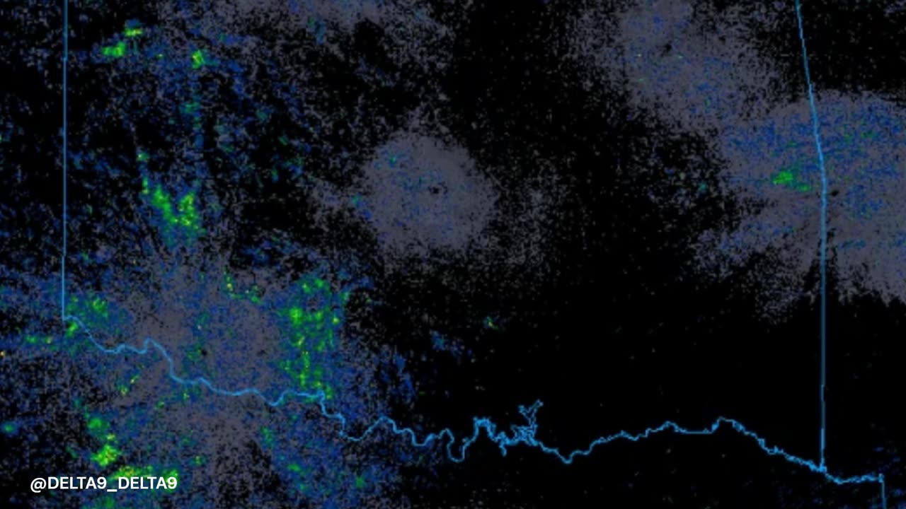 nexrad radar creating and controlling the weather today over The Southern Great Plains 11.11.24