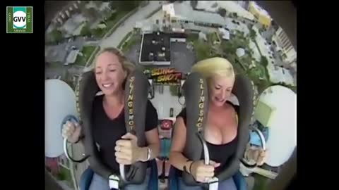 sexy girls slingshot rides