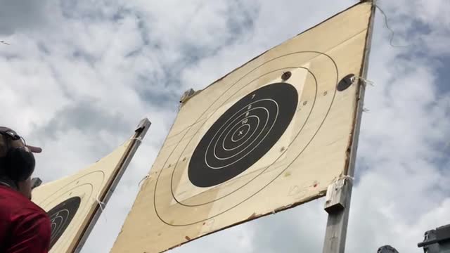 2021 Camp Perry CMP Vintage Sniper 600 yard sighting shots