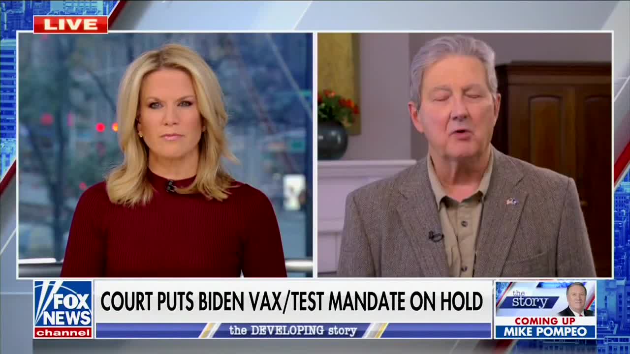 John Kennedy on Joe Biden vaccine mandates