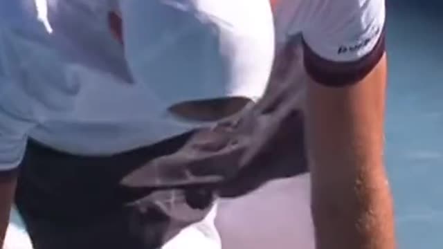 Alwaysplaytheman。#tennis(viaAustralianOpentv)