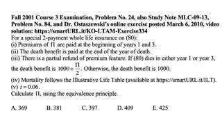 Exam LTAM exercise for June 18, 2021