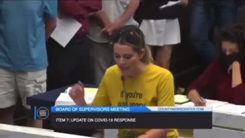 San Diego woman GOES OFF at Board of Supervisors meeting over COVID-19 mandates