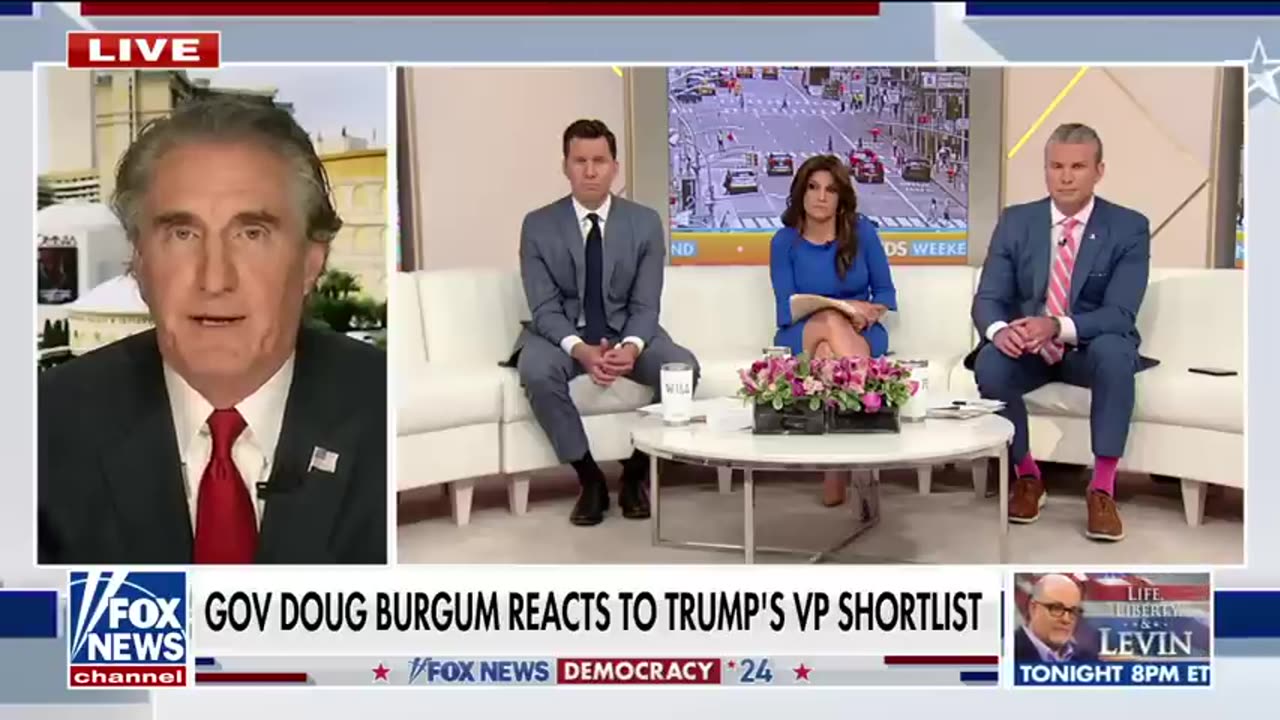 ‘Hard to imagine’ Biden doing even one of Trump’s events_ Doug Burgum Fox News