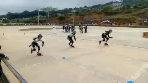 Competencia de patinaje