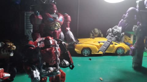 Ratchet & Cliffjumper versus Galvatron