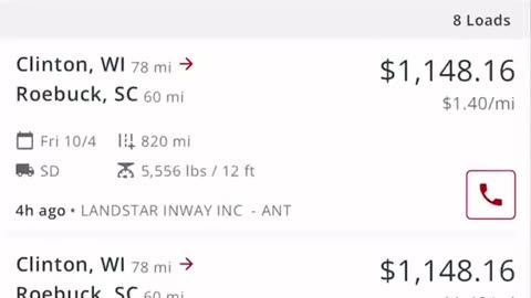 all loads to Asheville are being blocked by the system