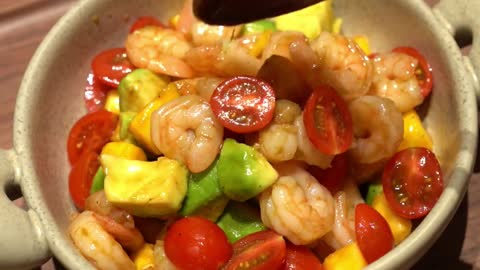 Shrimp and Mango salad