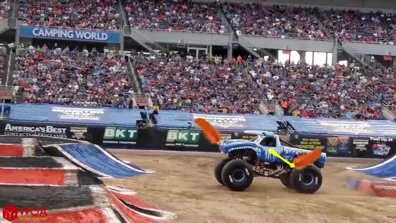 Funny monster truck