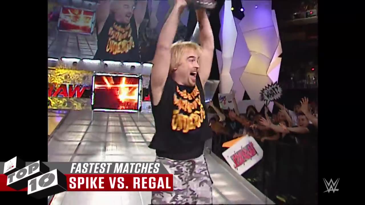 Fastest one on one matches wwe top 10