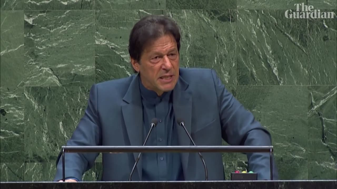 Imran Khan in united Nations