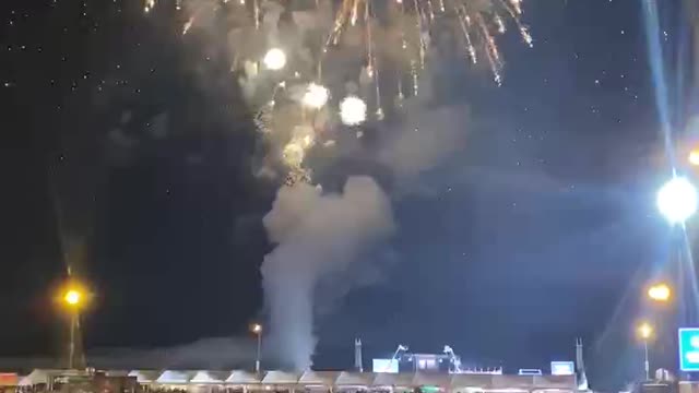 TRUMP RALLY 25 SEP 2021 PERRY GA FIREWORKS