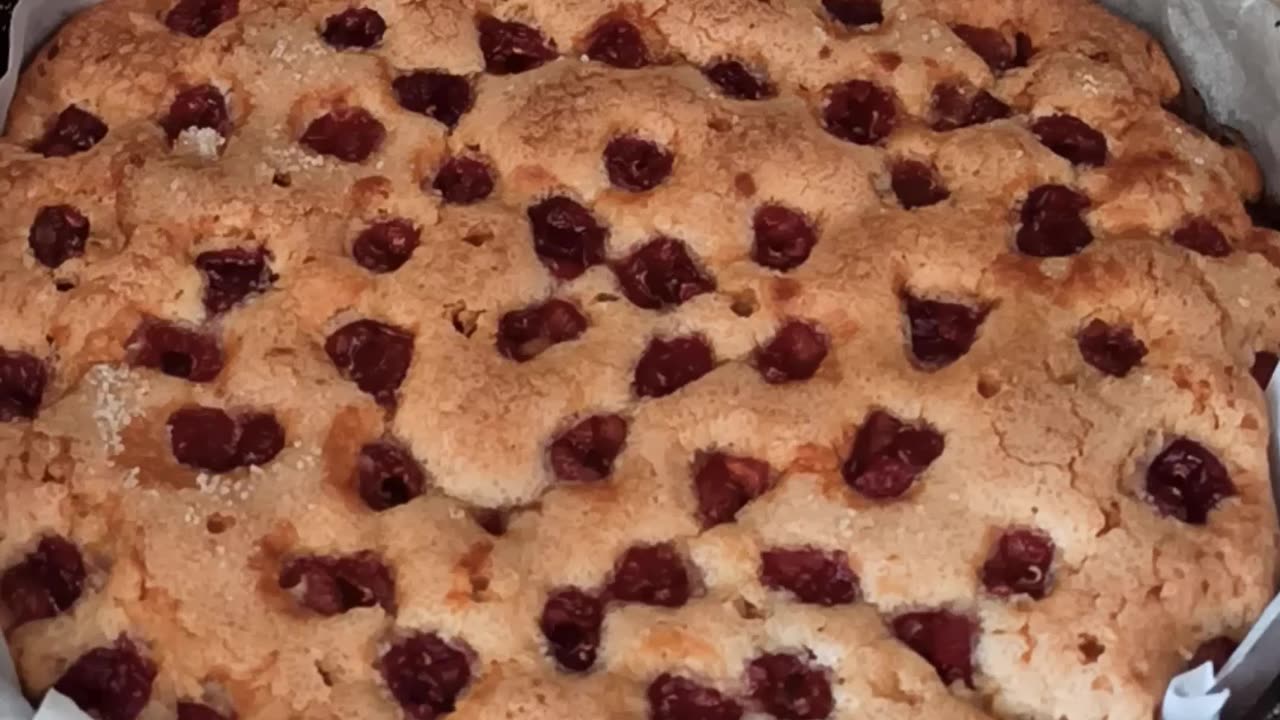 Cherry Pie straight from the oven