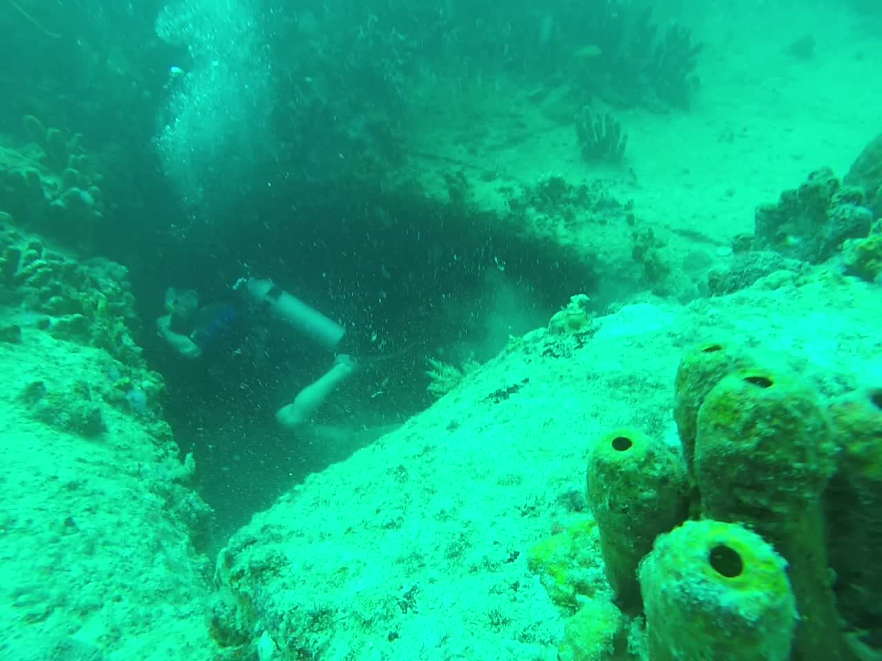 Diving An Old Shipwreck