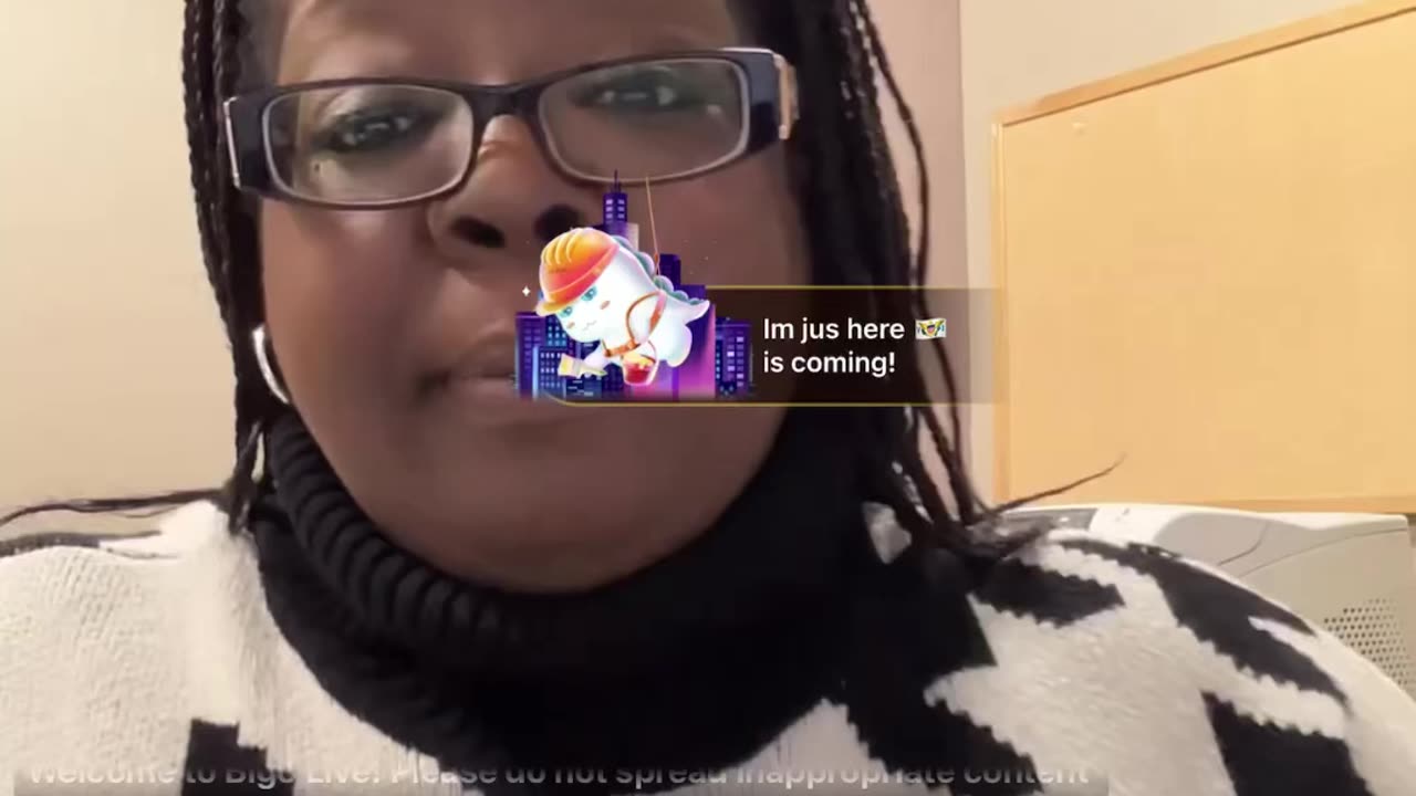 Church Miss P has a message for everyone