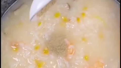 fresh seafood porridge