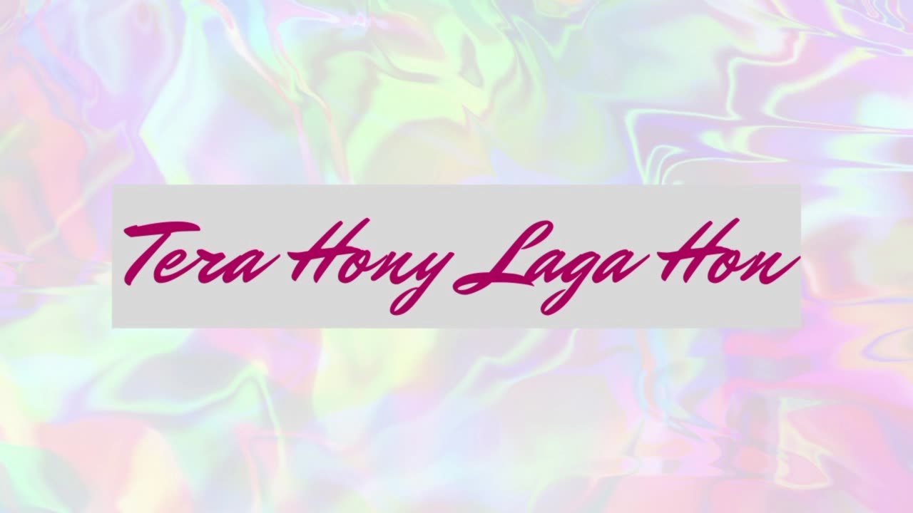 Tera Hony Laga Hon- Atif Aslam (Audio Track)