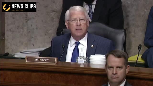 Senator Roger Wicker Slams 'Rhetoric Of Will To Fight By Afghan Military'