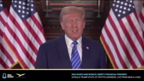 Donald Trump on the launch of World Liberty Financial (crypto)