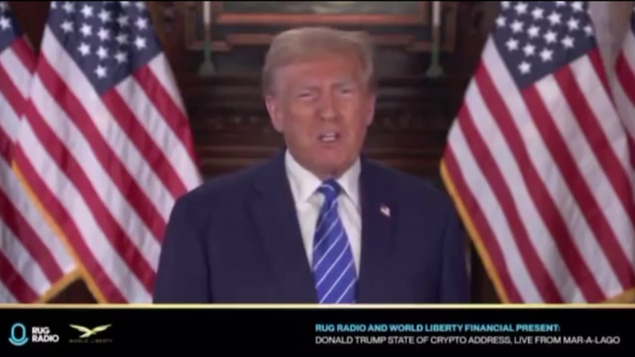 Donald Trump on the launch of World Liberty Financial (crypto)