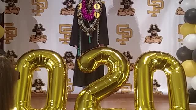 Kenz at her graduation