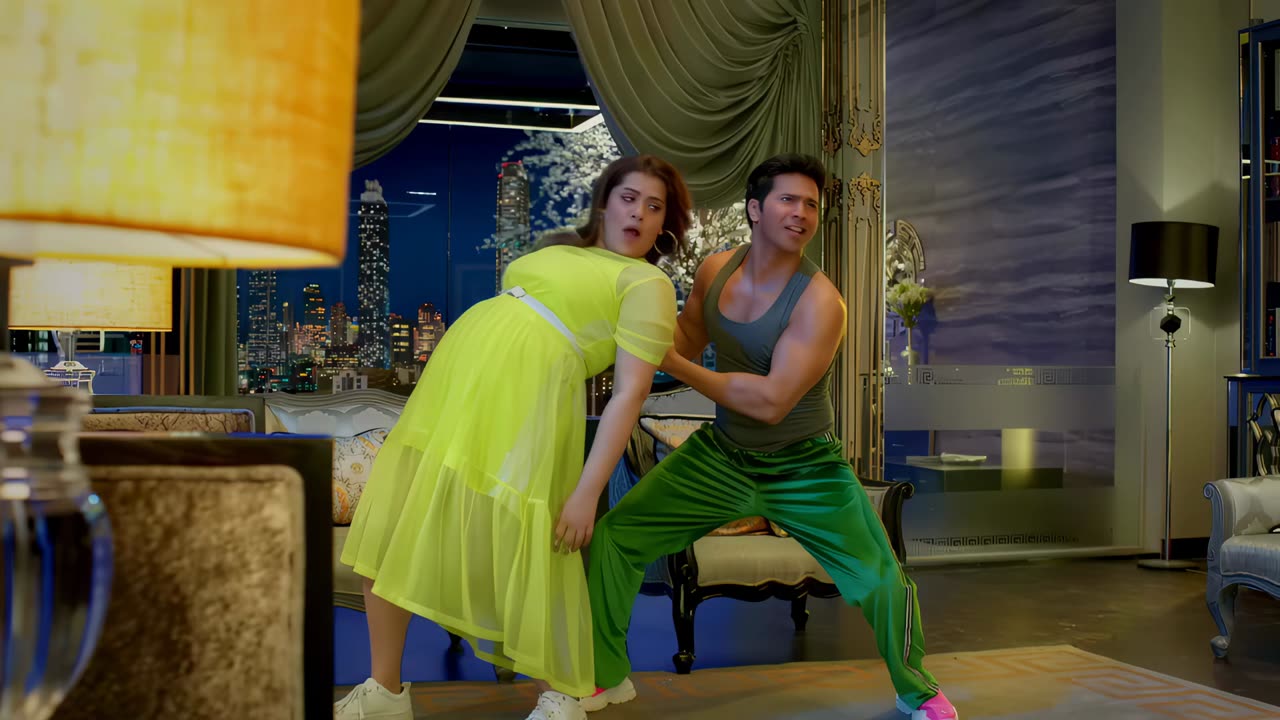 8K Remastered - Husnn Hai Suhaana | Varun Dhawan, Sara Ali Khan | Coolie No.1