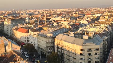 Budapest - saint Stephen basilica viewpoint