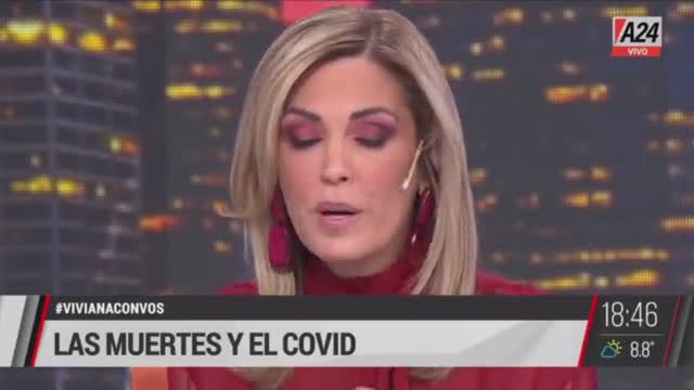 Viviana Canosa Argentina Periodista por la Verdad.