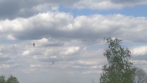 Ukraine War - LPR. A pair of Su-25 attack aircraft
