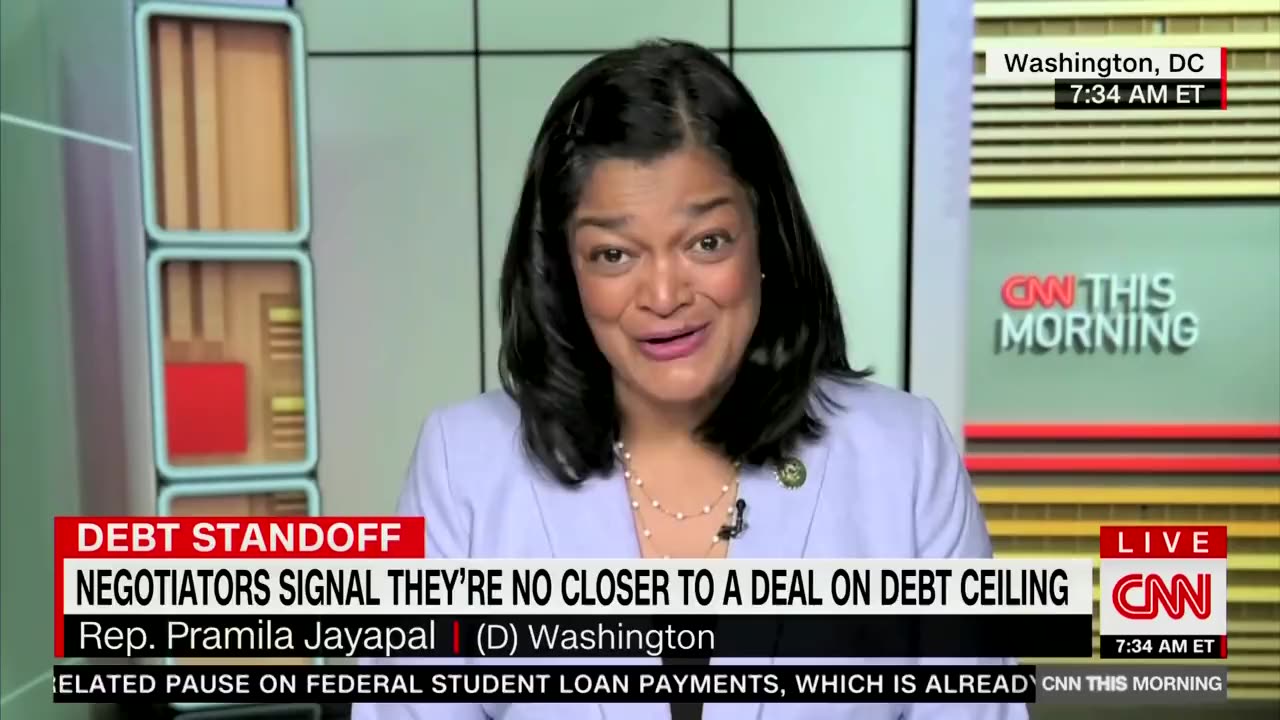 😆CNN fact checks far-left Democrat Rep. Pramila Jaypal's attempt to dismiss polling