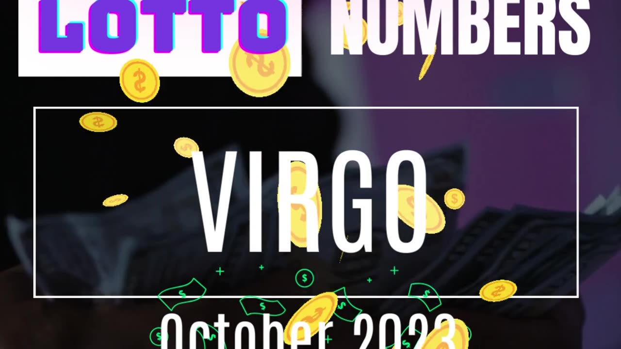 VIRGO JACKPOT WINNER!!💸❤️💲💕❤️✨👉OCTOBER 2023❤️💲💕✨💰❤️💸 Lucky Lotto Numbers. #tarot #lottonumbers