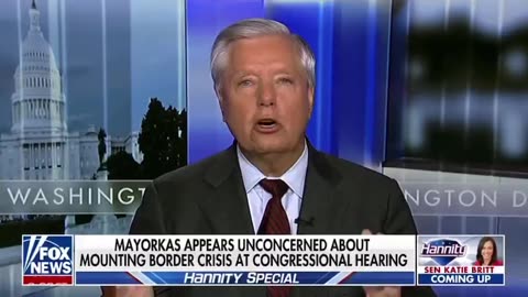 USA Senator Lindsey Graham Says NO MONEY To Israel Until "We SECURE OUR BORDER"