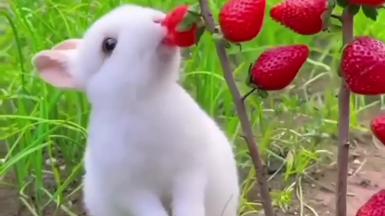 Very beautiful video rabbit