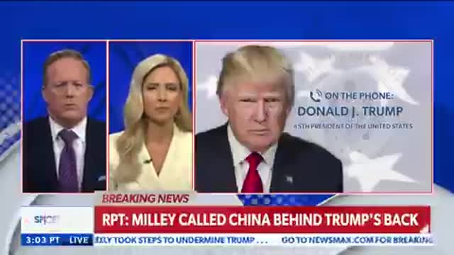 Trump reacts to Woodward's book about Gen. Milley's treasonous call to China