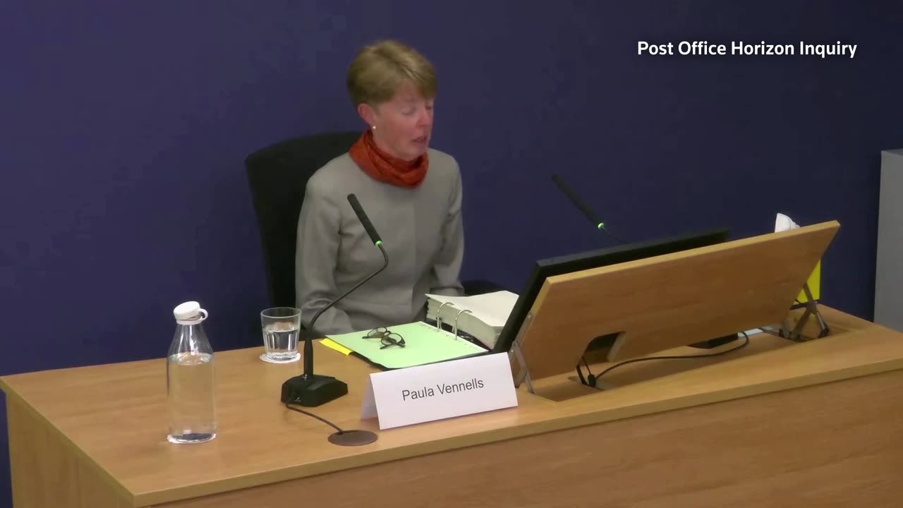 Post Office ex-CEO Paula Vennells breaks down at inquiry