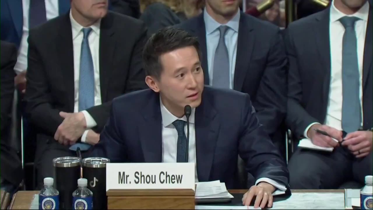 ►🚨▶◾️TikTok CEO Shou Zi Chew: "Senator, I'm Singaporean. No."