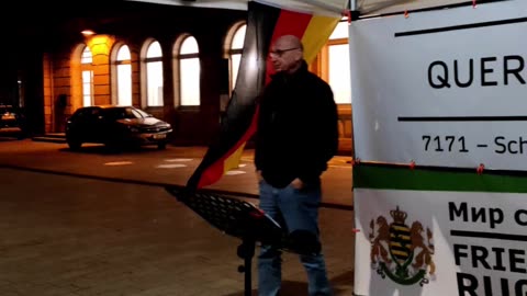 Nationalhymne - Mahnwache Nr. 243 in Schwäbisch Gmünd am 15.10.2024