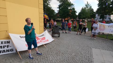 Demmin - Redebeitrag von Conny 25-08-2022