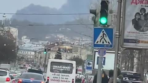 BREAKING..Powerful explosions are reported from Lviv