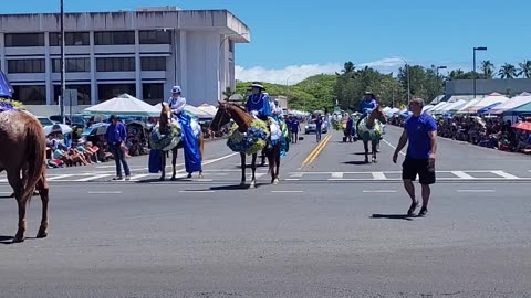 Hilo town Parade Big Island Hawaii