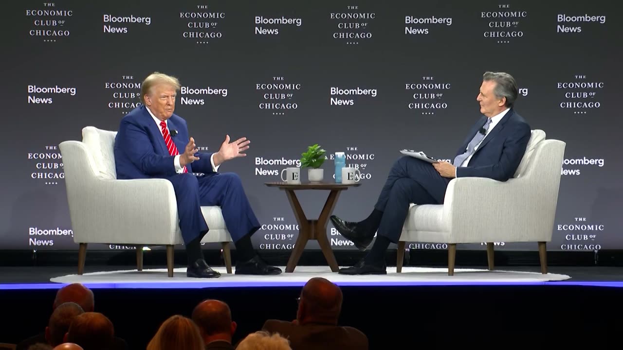 Donald Trump Interview With Bloomberg on Economic Plans, Tariffs, Immigration and the Fed